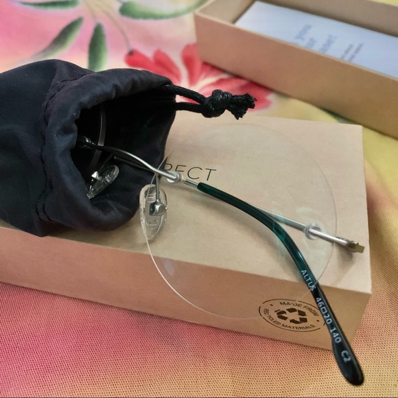 NWT EYEBUY Direct Altus Rimless Circle Frames - Picture 14 of 15